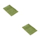 thumbnail image 2 of Billuyoard Alfombrilla de baño Chenille - Fuerte absorción de agua Exquisita textura hecha a mano Absorbente Alfombra de piso Amarillo Verde Amarillo verde 40 cm * 60 cm 2Conjunto, 2 of 6