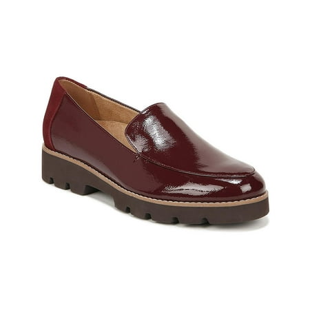 

Vionic Womens Kensley Patent Leather Slip On Loafers