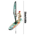 thumbnail image 2 of 2.4GHz Remote Control Boat for Boys&Girls Pool, High Speed Rechargeable Water Racing Toy with LED Lights, Floating RC Ship for Ages 6-12, Outdoor Pool & Lake Summer Gifts, 2 of 8