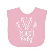 Inktastic Maui Hawaii Baby Surfing Boys or Girls Baby Bib