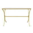 thumbnail image 6 of 2 Pieces Handbag Display Stands, Display Riser Shelves, Modern Sturdy Nesting Tables For Afternoon Tea, Cakes, Pastries, Desserts Display Tables for Home&Store - White, Gold, 6 of 14