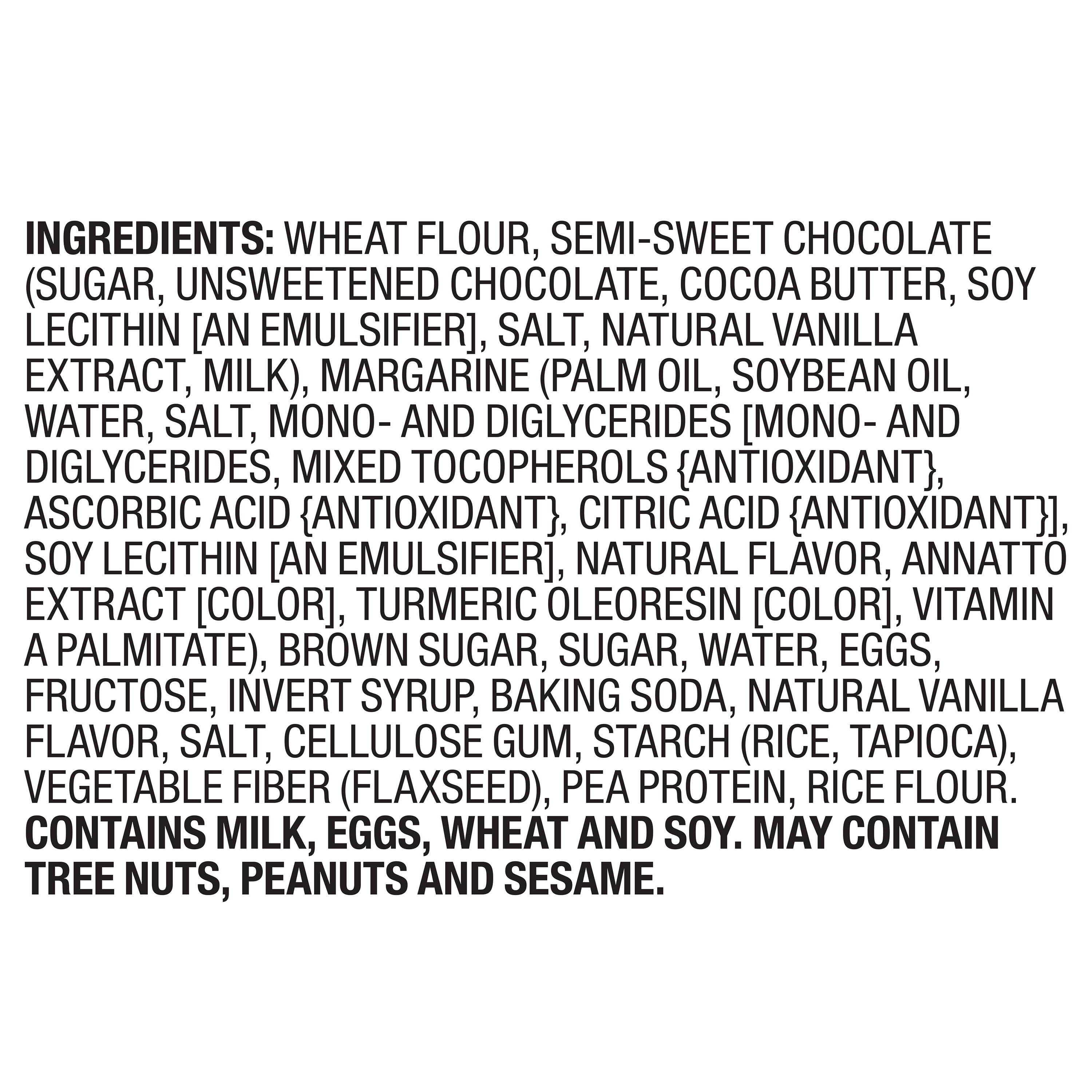Marketside Decadent Chocolate Chunk Baked Cookies, 13.5 oz, 6 Count