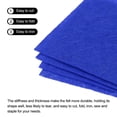 thumbnail image 4 of Soft Felt Sheets Fabric Craft Sheets Blue 4 Inch x 4 Inch 21 Pcs, 4 of 6