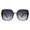Gunmetal Red (Smoke), variant on Womens Square Frame Sunglasses Star Design Corner UV 400 Gold Black, Smoke