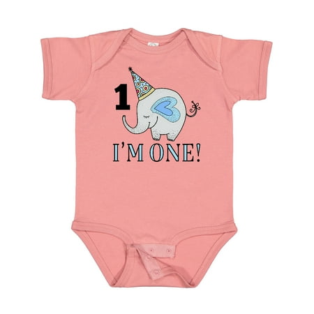 

Inktastic First Birthday 1 Year Old Boy Gift Baby Boy or Baby Girl Bodysuit
