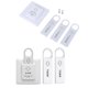 thumbnail image 2 of Tipo 86 alto ahorro de energía magnético para llave de alimentación con 3 tarjetas de inserción interruptor de alimentación para casas de huéspedes, edificios de oficinas, hoteles, planos, villas Feliz Sencillez, 2 of 5