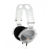 Koss CL-20 Full-Size On-Ear Headphones, Retro Style, Clear, 182288