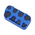 thumbnail image 3 of Caja organizadora compacta rectangular con múltiples compartimentos para regalos. Azul, 3 of 9