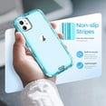 thumbnail image 2 of Pour iPhone 11 Pro Max [6.5 Pouces] Étui de Protection Antichoc Robustes, Anti-Chute, Étui Arrière Transparente Triple Couche, 2 of 7