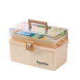 thumbnail image 2 of Large Capacity Multi-Layer Transparent Medicine Storage Box for Home Use, Child-Friendly Emergency First Aid Kit with Durable Plastic Construction, Ideal for Organizing Medications and Health, 2 of 6