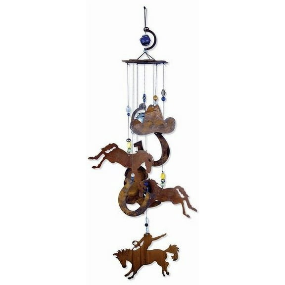 Sunset Vista Designs Horsing Around Wind Chime, Small
