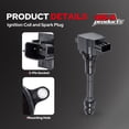 thumbnail image 5 of Set of 4 ISA Ignition Coils For Nissan 2002-2006 Altima 2002-2006 Sentra 2002-2007 X-Trail 2.5L Replacement for 22448-8H315 22448-8H310 C1398 UF350, 5 of 8