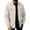 Beige, variant on Men's Polar Fleece Shacket Long Sleeve Casual Snap Button Shirt Jacket with Pockets S-3XL