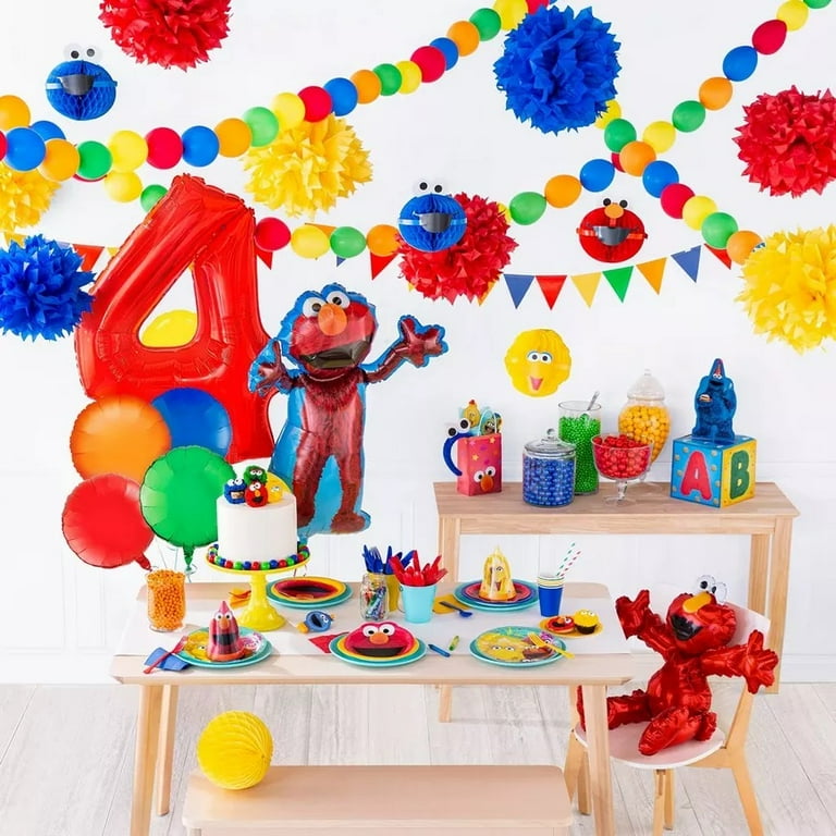 Sesame Street Birthday Party Sesame Street Elmo Birthday Party Girl — free download