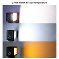 thumbnail image 2 of yeacher Mini Lampe sous-Marine RVB 5W avec Étanchéité 40M, Couleur Réglable 2700K-9000K, Batterie Intégrée 2000mAh, Charge Type-C, Angle de Faisceau 120°, 40 LED, Design Compact 68x33x58mm, 112g, 2 of 6