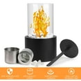 thumbnail image 4 of Gustave Tabletop Fire Pit Bowl Mini Portable Table Top Fireplace for Indoor Outdoor Home Patio Decor, 4 of 10
