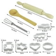 thumbnail image 2 of Amdohai Kids Cooking and Baking Set 13 PCS with Chef Hat Apron Oven Mitt Kitchen, 2 of 8