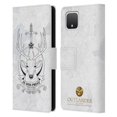 thumbnail image 1 of Head Case Designs Officially Licensed Outlander Seals And Icons Je Suis Prest Leather Book Wallet Case Cover Compatible with Google Pixel 4, 1 of 6
