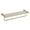Brushed Gold, variant on KRAUS Ventus Bathroom Shelf with Towel Bar, Matte Black Finish