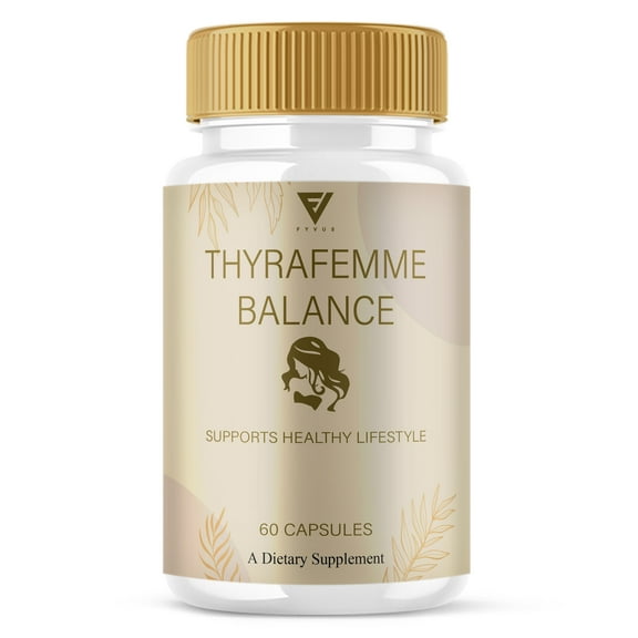 Thyrafemma Balance Capsules, Thyra Femme Balanced Advanced Daily Formula Support (60 Capsules)