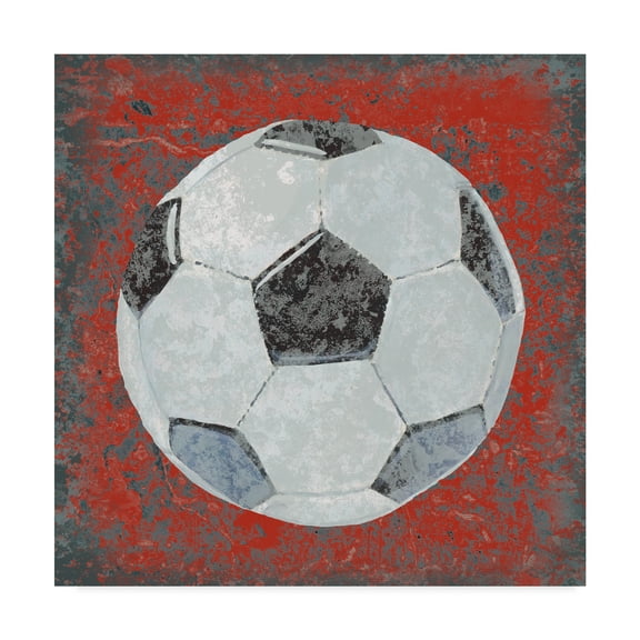 Trademark Fine Art 'Grunge Sporting IV' Canvas Art by Studio W