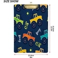 thumbnail image 2 of Acrylic Clipboards with Low Profile Clip, A4 Standard Size 9" x 12.5" File Holder for Writing Drawing, Clip Boards for Doctors Offices, Cool Car Gifts, 2 of 7