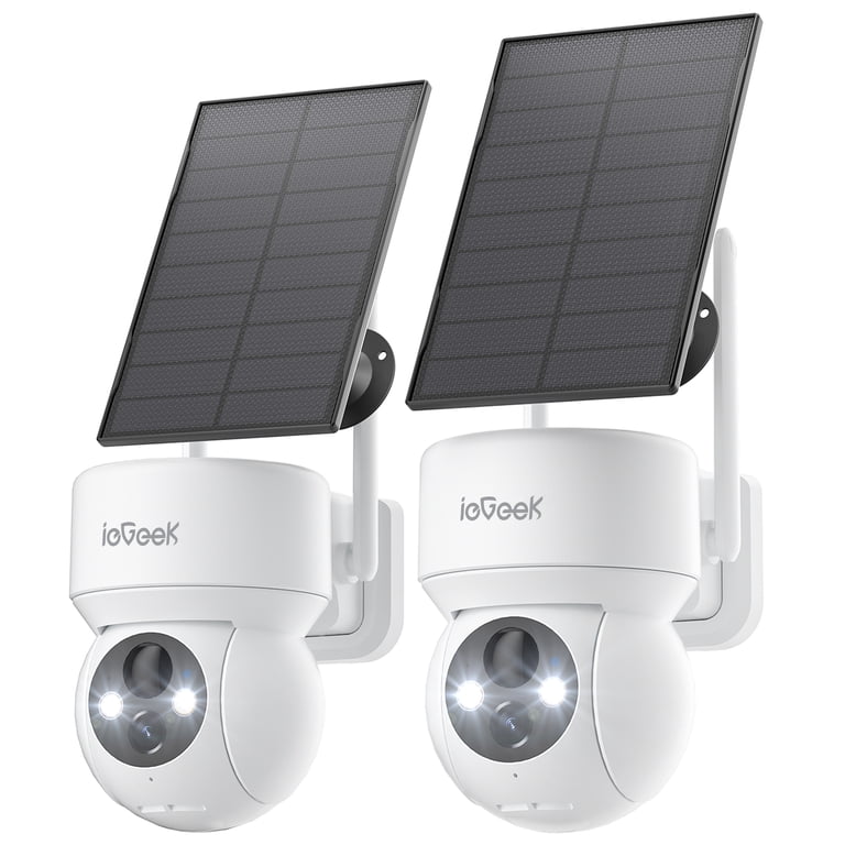 ieGeek Solar Wireless Security Camera 2K (2-Pack) photo 1