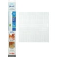 thumbnail image 1 of Kittrich Corp 04F-CZ8S01-06 Shelf Mat Zip-N-Fit (TM) 18 Inch Width x 4 Feet Length; Ribbed Clear; Non-Adhesive, 1 of 1