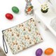 thumbnail image 5 of Pequeña Bolsa de Maquillaje para Bolsa Bolsa de Almacenamiento Impresa Multifuncional de Doble Cara 25 × 17 × 6 cm Bolsa de aseo de Conejo de Pascua Bolsa de Moneda Adecuada para Regalos de Pascua, 5 of 6