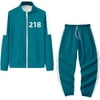 Squid Game Cosplay Costume Jackets, Unisex Sweatshirt and Pants, Cosplay Jumpsuit 001 067 456 Clothing Sets