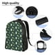thumbnail image 5 of Fotbe Green Frogs Mochila de Viaje para Laptop, Mochila Ejecutiva Delgada y Resistente 15.6", 5 of 8
