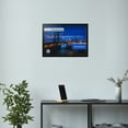 thumbnail image 4 of ArtToFrames 19.3x13.8 Inch - 49x35 CM Black Puzzle Frame for 500 piece Puzzles.0.75 Inch Custom Wood Puzzle Frames, Satin Black Tall - Comes with Regular Glass, 4 of 6