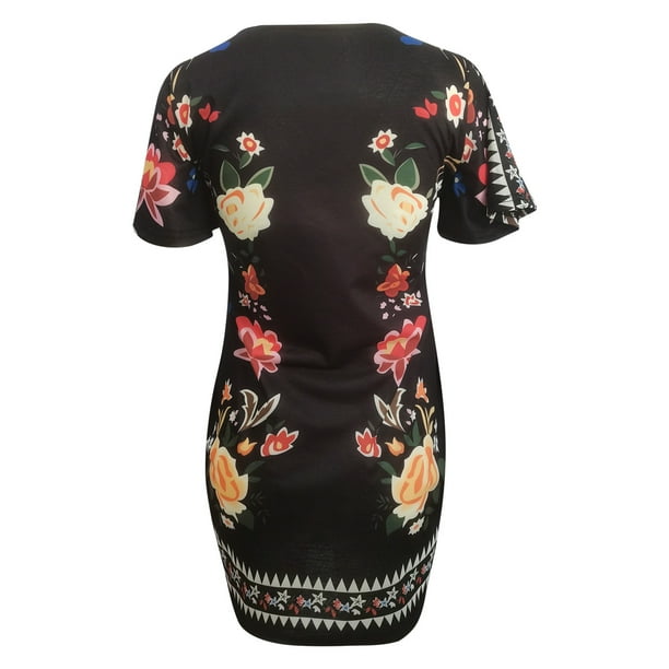 green emerald velvet dress Isela Floral Embroidered Mexican Dress- Vestido Mexicano Bordado Floral
