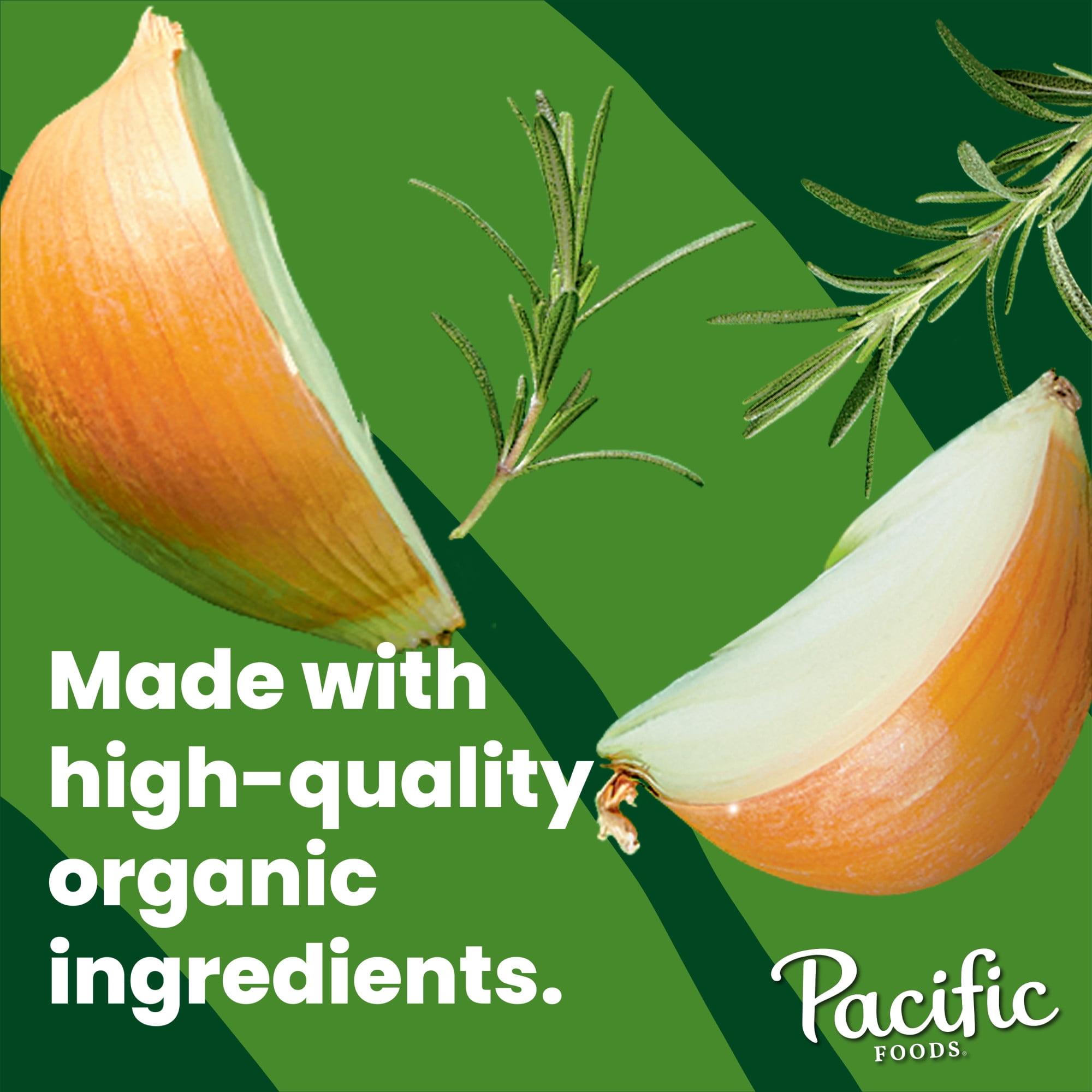 (4 pack) Pacific Foods Low Sodium Organic Free Range Chicken Broth, 32 oz Carton
