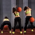 thumbnail image 5 of Yes4All Slam Ball, PVC Sand Filled Medicine Ball, 10-40lbs Weight Ball - Tread Orange 30LBS, 5 of 8