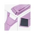 thumbnail image 4 of INSPIRE CHIC Men's Necktie Sets Polka Dot Ties with Matching Pocket Square Tie for Wedding Business Mauve, 4 of 5
