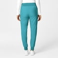 thumbnail image 2 of Wink W123 Women's Comfort Waist Cargo Jogger Scrub Pant Tall, Teal Blue, S Womens Tall, 2 of 6