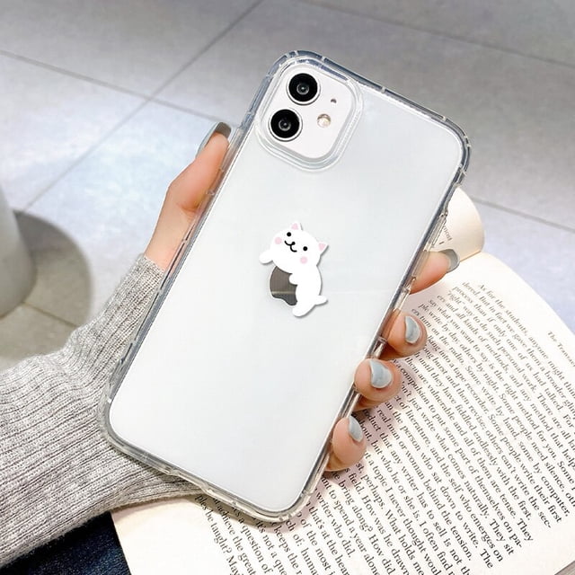 Funda de gato para Iphone 13 Pro Max, Funda Iphone 11 12 14 Pro Max XR 7 8 SE 2020 X Xs 6 6s Plus 13 Mini 14 Pro, Funda a prueba de golpes Tan Jianjun unisex