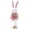 Pink, variant on Fasiaou Large Flower Bunny Figurine Easter Ornament for Home Desktop and Shelf Decoration Displays,Pink