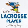 thumbnail image 2 of CafePress - Future Lacrosse Player Like Daddy Infant Bodysuit - Baby Light Bodysuit, Size Newborn - 24 Months, 2 of 4