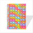 thumbnail image 1 of Pop Bubble Notebook Fidget Toy, Fidget Notebook para niños Pop Note Book para la escuela, Cuadernos en espiral para aliviar el estrés con rayas universitarias - 40 hojas - A5 Colorf, 1 of 1