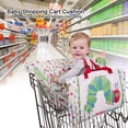 thumbnail image 2 of Portable Baby Shopping Cart Covers High Chair Cover with Storage Pockets for Most Grocery Cart, High Chairs, Baby Dining Chairs, 2 of 5