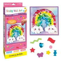 Creativity for Kids Sticky Wall Art Rainbow- Child Sensory Activity for Boys and Girls for Ages 3 