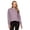 Pale Grape, variant on RBX Active Women's Ultra Soft Athleisure Crewneck Cropped Sweatshirt