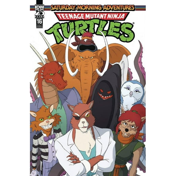 Teenage Mutant Ninja Turtles: Saturday Morning Adventures Continued #16A VF ; IDW Comic Book