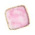 thumbnail image 3 of Resina Nail Art Plate Palette Ágata Textura Smooth Square Makeup Palette Multifuncional Portable Golden Edge Nail Art Display Holder Para Mujeres Pintura Artesanía Speravity CE003184-02, 3 of 7