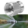 3/8" Male Pressure Washer Drain Sewer Pipe Hose Jetter Cleaning Rotating Nozzle