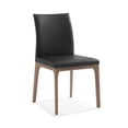 thumbnail image 1 of Ensemble de 2 Chaises de Salle à Manger en Faux Cuir Noir, 1 of 1