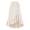 Beige, variant on Women's Asymmetrical Ruffle Wrap Midi Skirts Flowy Western Cowgirl Skirts (Black XXL)