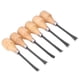 thumbnail image 5 of Juego de cinceles para tallar madera cómodo 6 uds Herramientas de cincel para tallar madera que no se caen acero para escultura de carpintería para carpintero ANGGREK Otros, 5 of 8